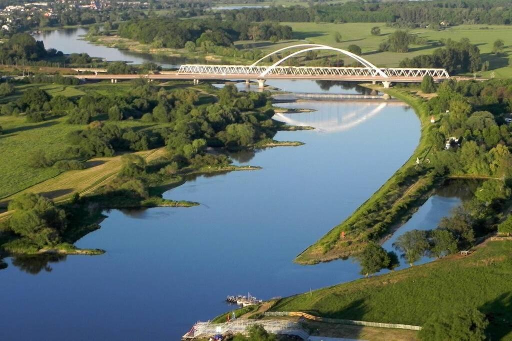 Ferienwohnung Mit Elbwiesenblick Wittenberg المظهر الخارجي الصورة